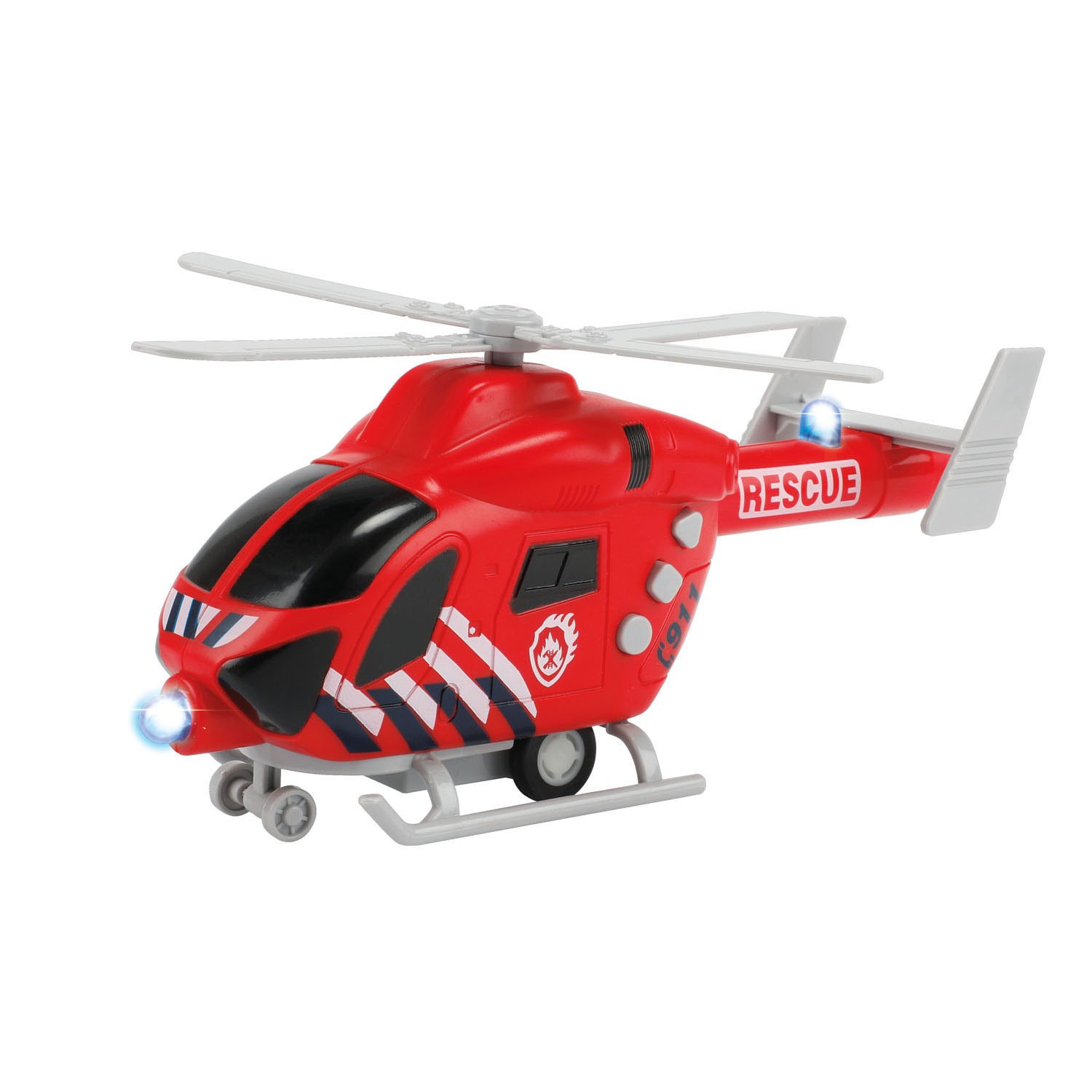 Toi-Toys Cars and Trucks Brandweerhelikopter met licht en geluid (29854A)