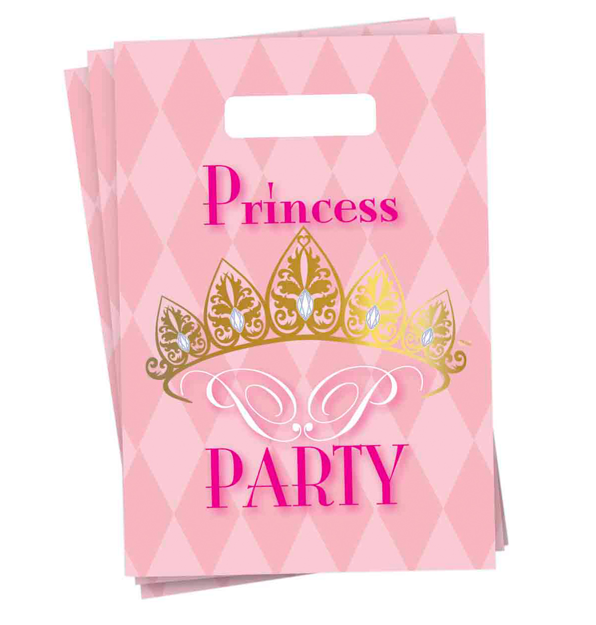 Princess Partytasjes - 6 Stuks