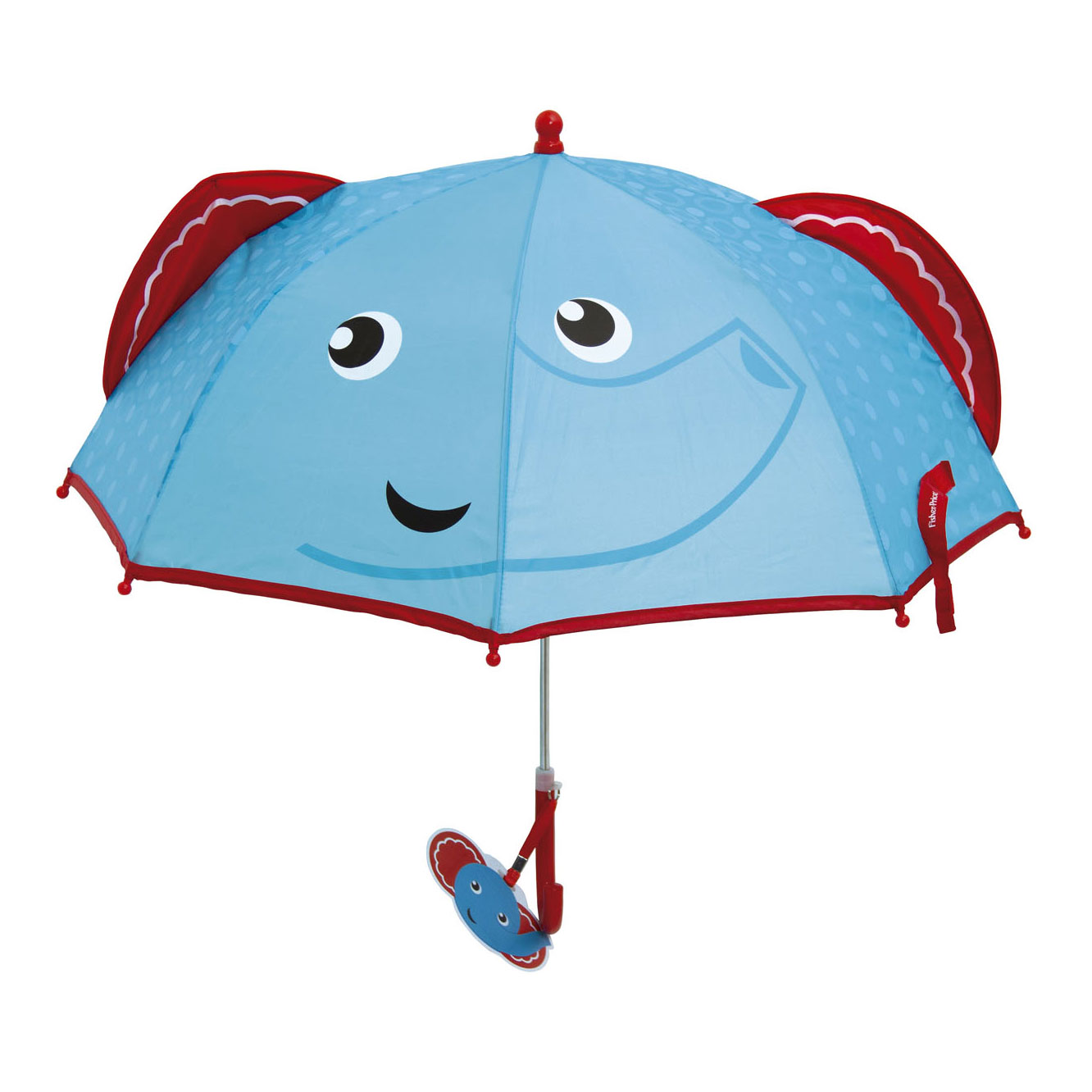Fisher-price Paraplu Olifant 80 Cm Polyester Lichtblauw