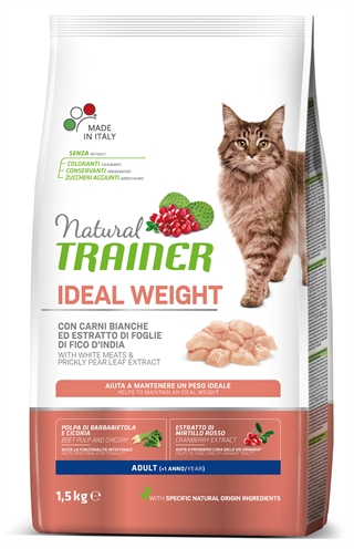 Natural trainer cat weight care white meat (1,5 KG)