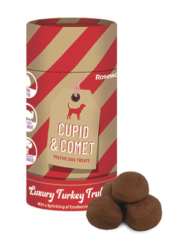Cupid & comet luxury turkey truffles kalkoen / cranberry / kruiden
