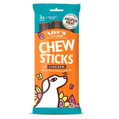 LILY'S KITCHEN DOG ADULT TOTALLY TROPICAL MANGO JERKY 70 GR