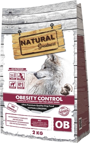 Natural Greatness Dog Obesity - hypoallergeen - graanvrij