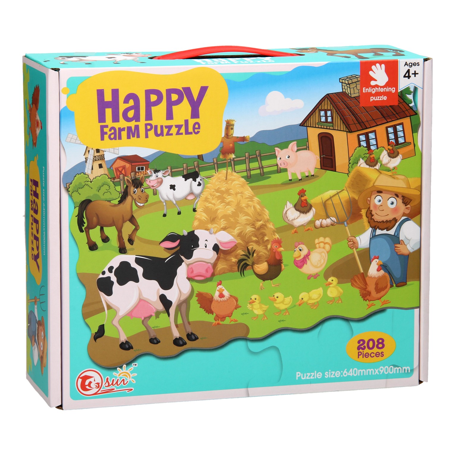 Happy Farm Puzzel, 208st.