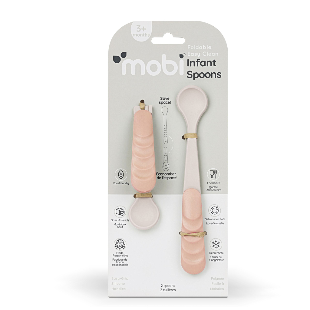 Mobi - Infant Spoon Set Petal